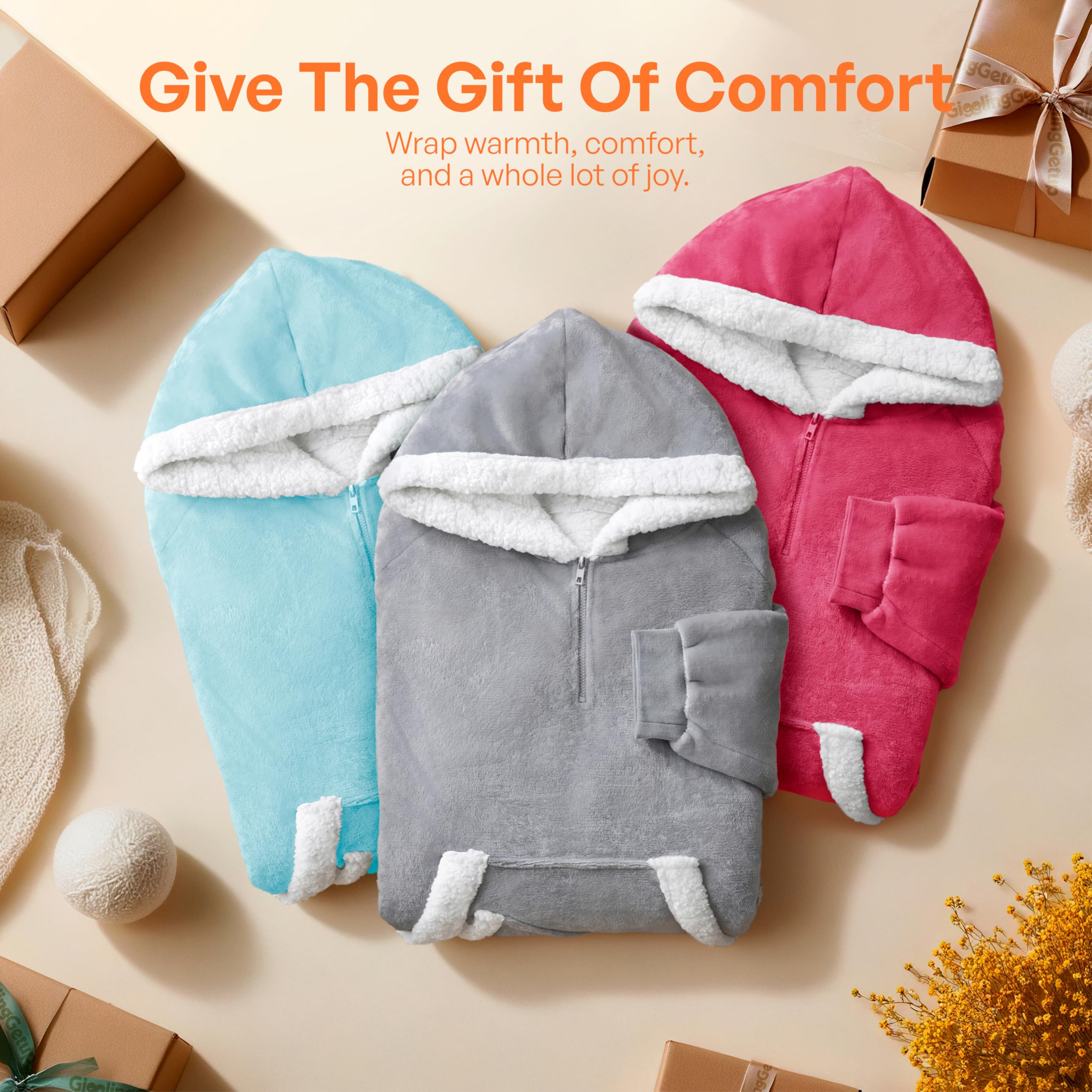 Giggling Getup folded in packaging showing neat gift-ready presentation