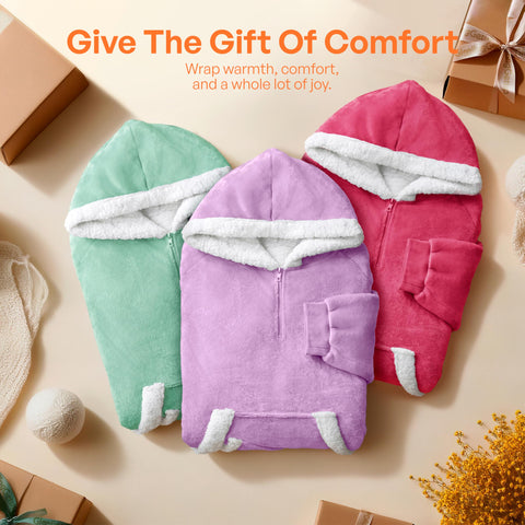 Giggling Getup neatly folded hoodie ready for gifting or storage