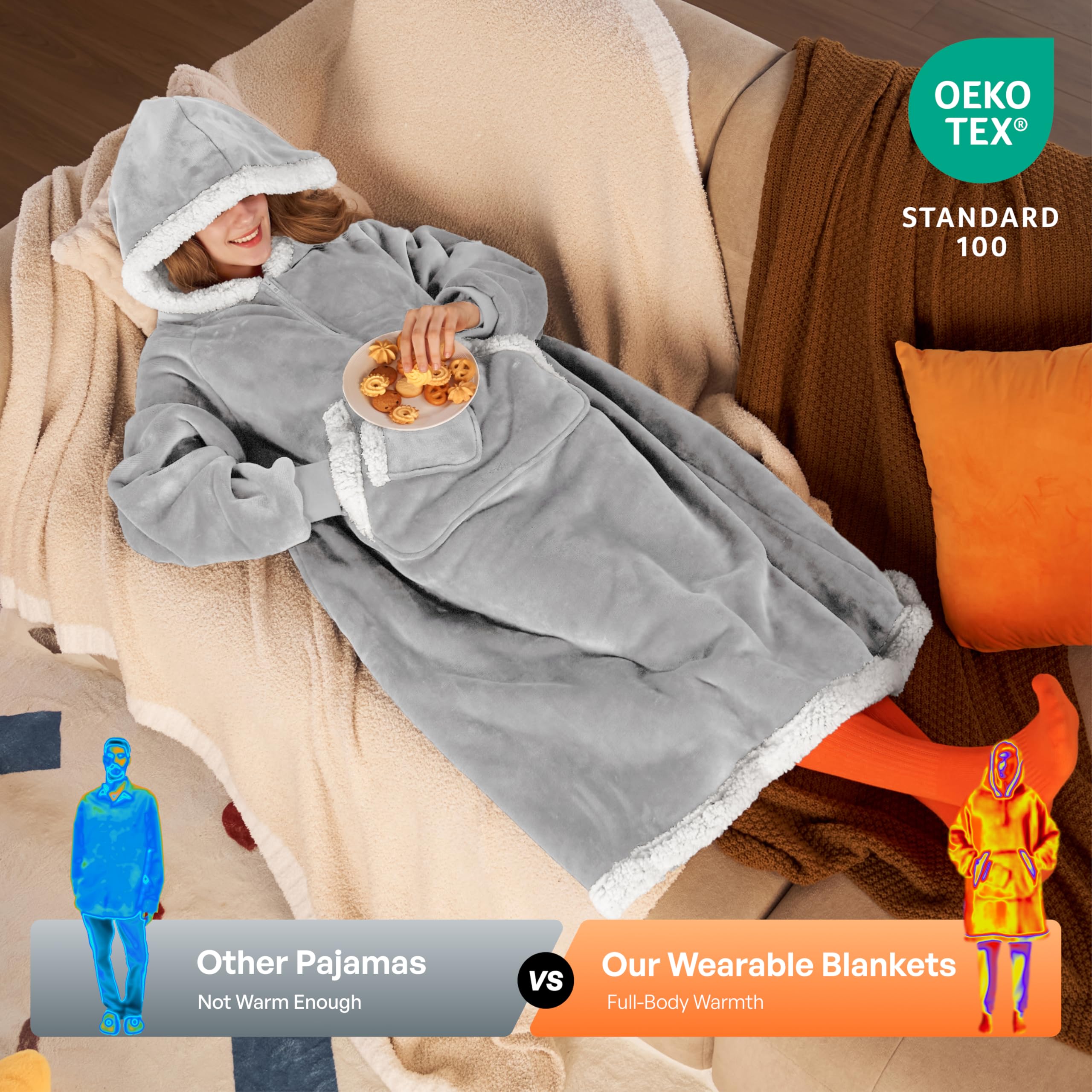 Giggling Getup neatly folded for compact storage saving space in closets