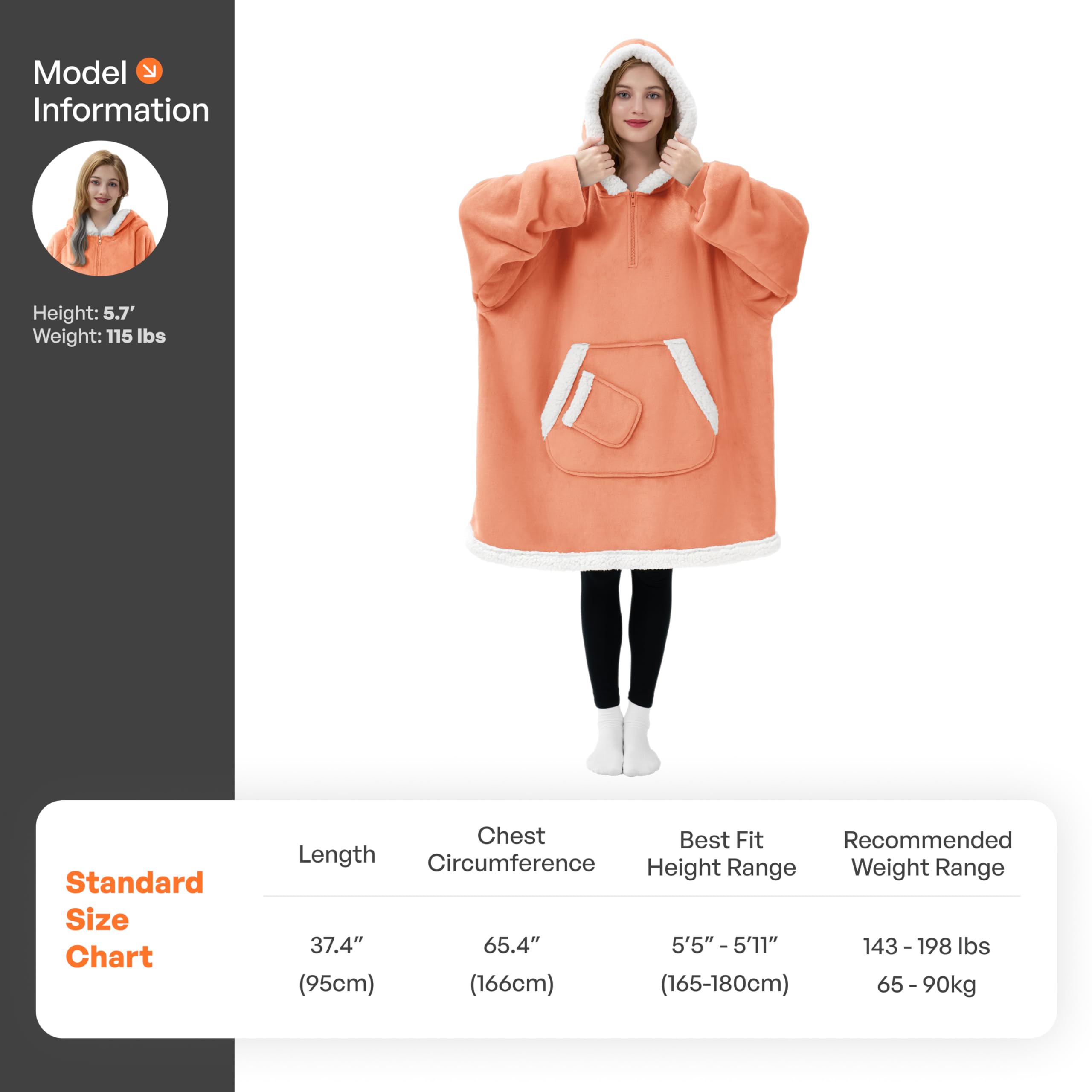 Giggling Getup hands-in-kangaroo-pocket detail showing hand-warming benefit
