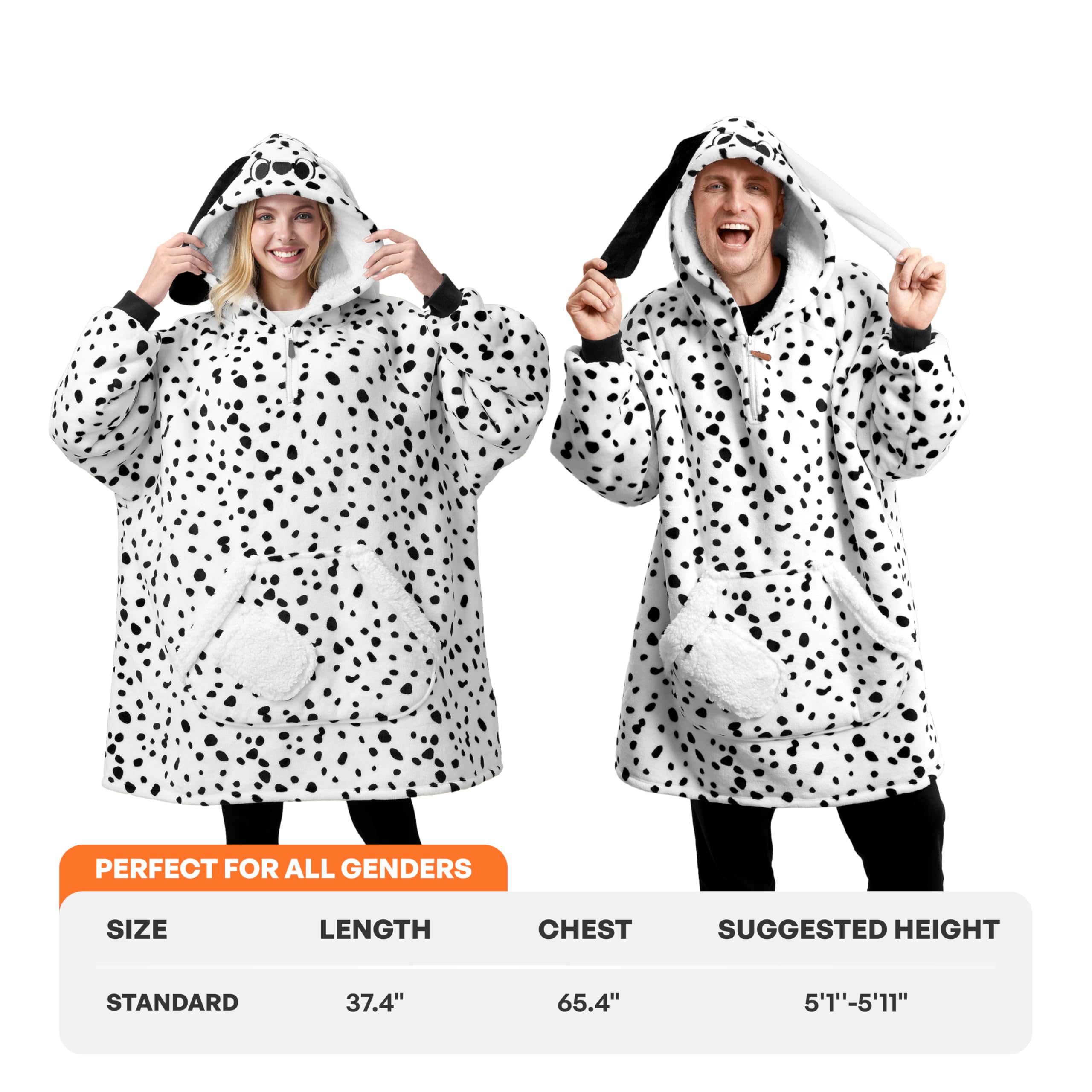Giggling Getup hood detail demonstrating deep coverage and snug protection