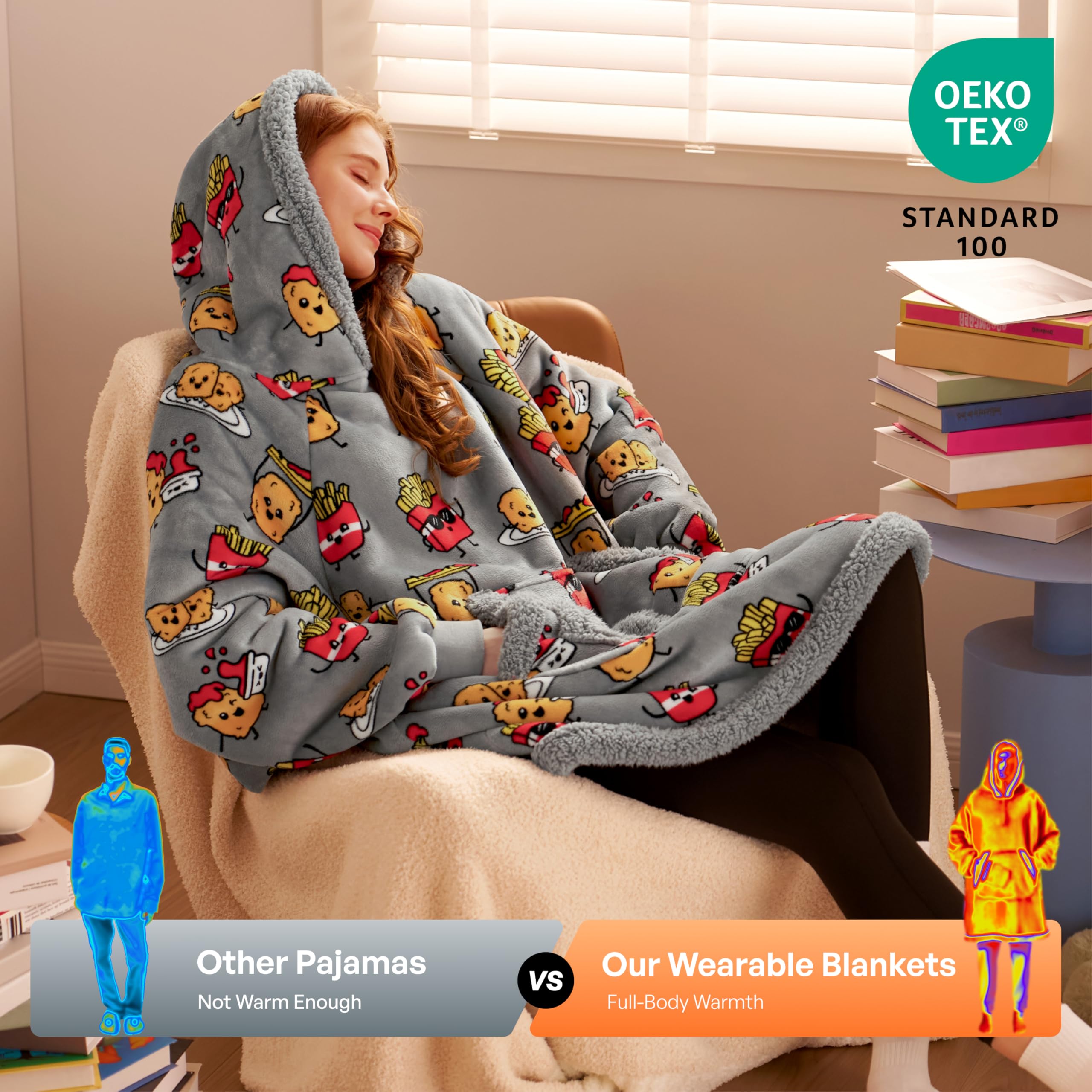 Giggling Getup worn on couch lifestyle image conveying all-day lounging comfort