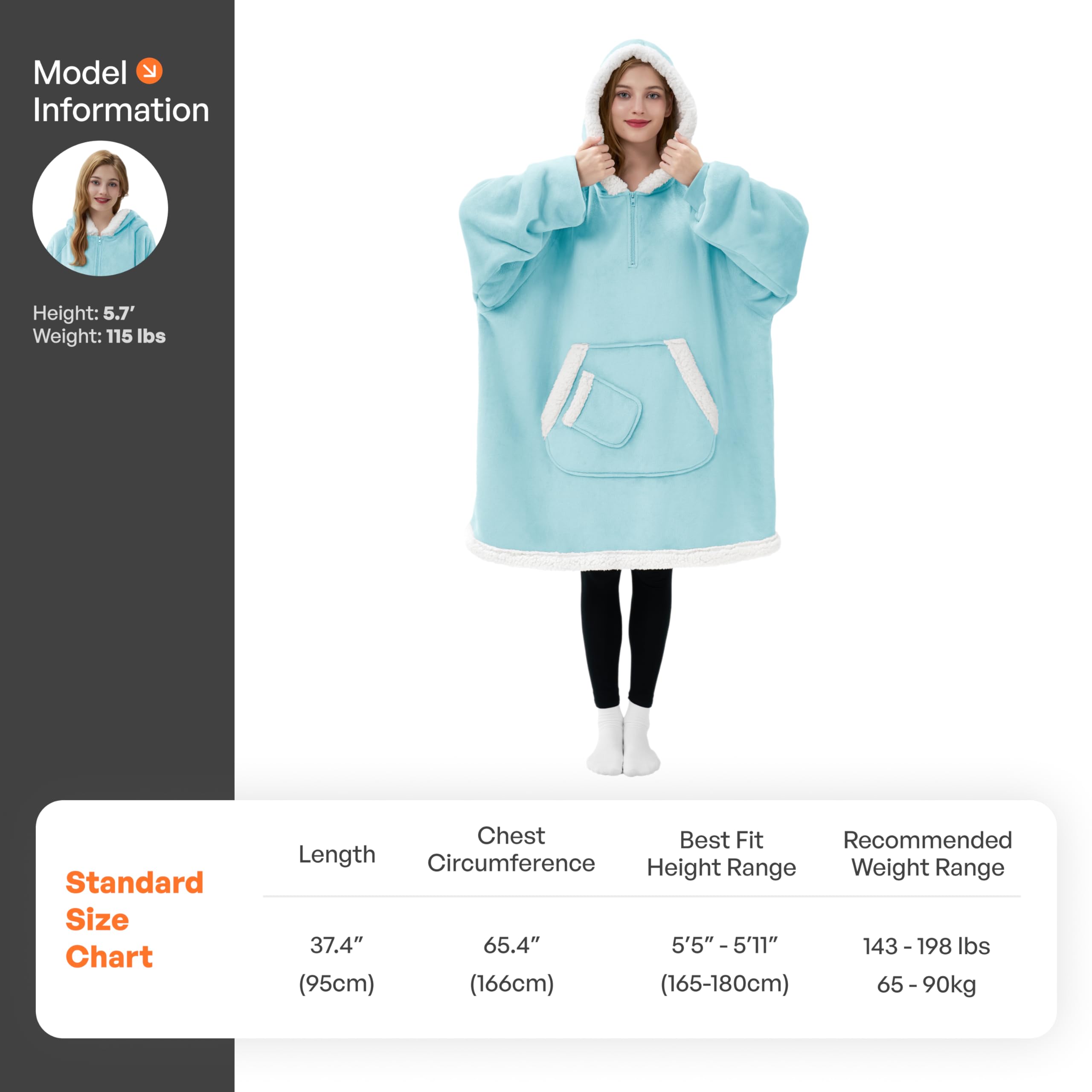 Giggling Getup worn by model in living room demonstrating mobility