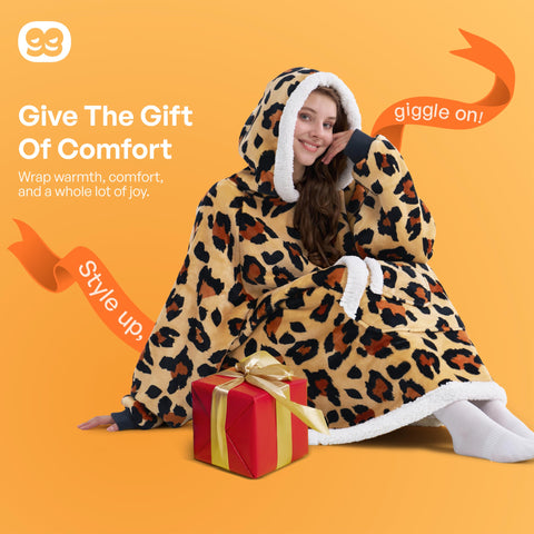 Giggling Getup packaging and care label displaying easy-care instructions and durability
