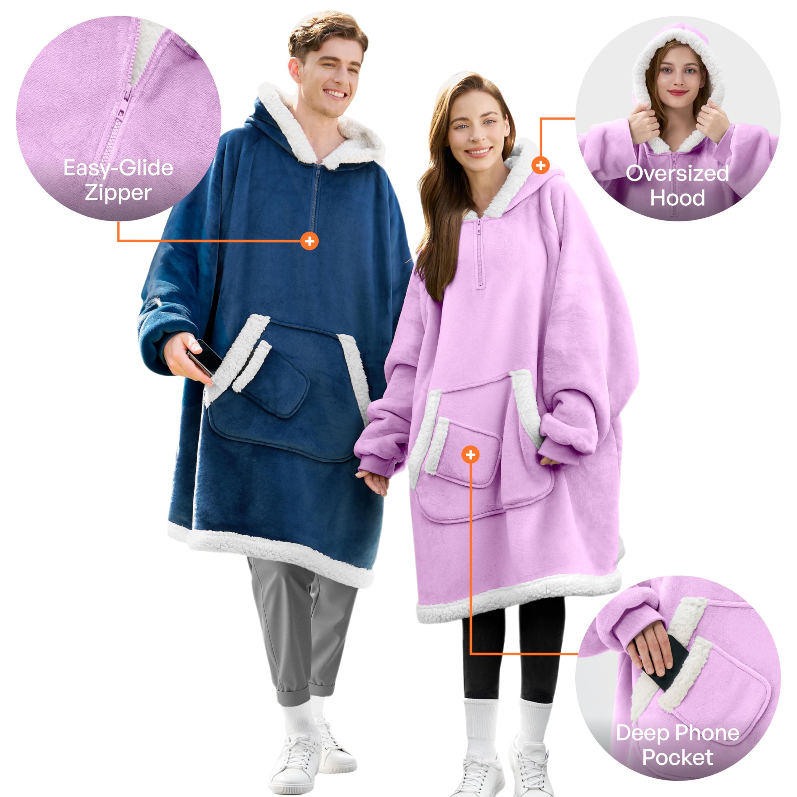 Giggling Getup pocket detail with phone compartment for secure access