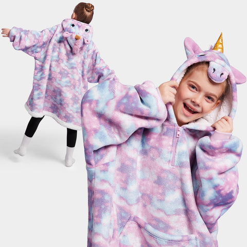 Giggling Getup close-up of sherpa lining highlighting plush warmth