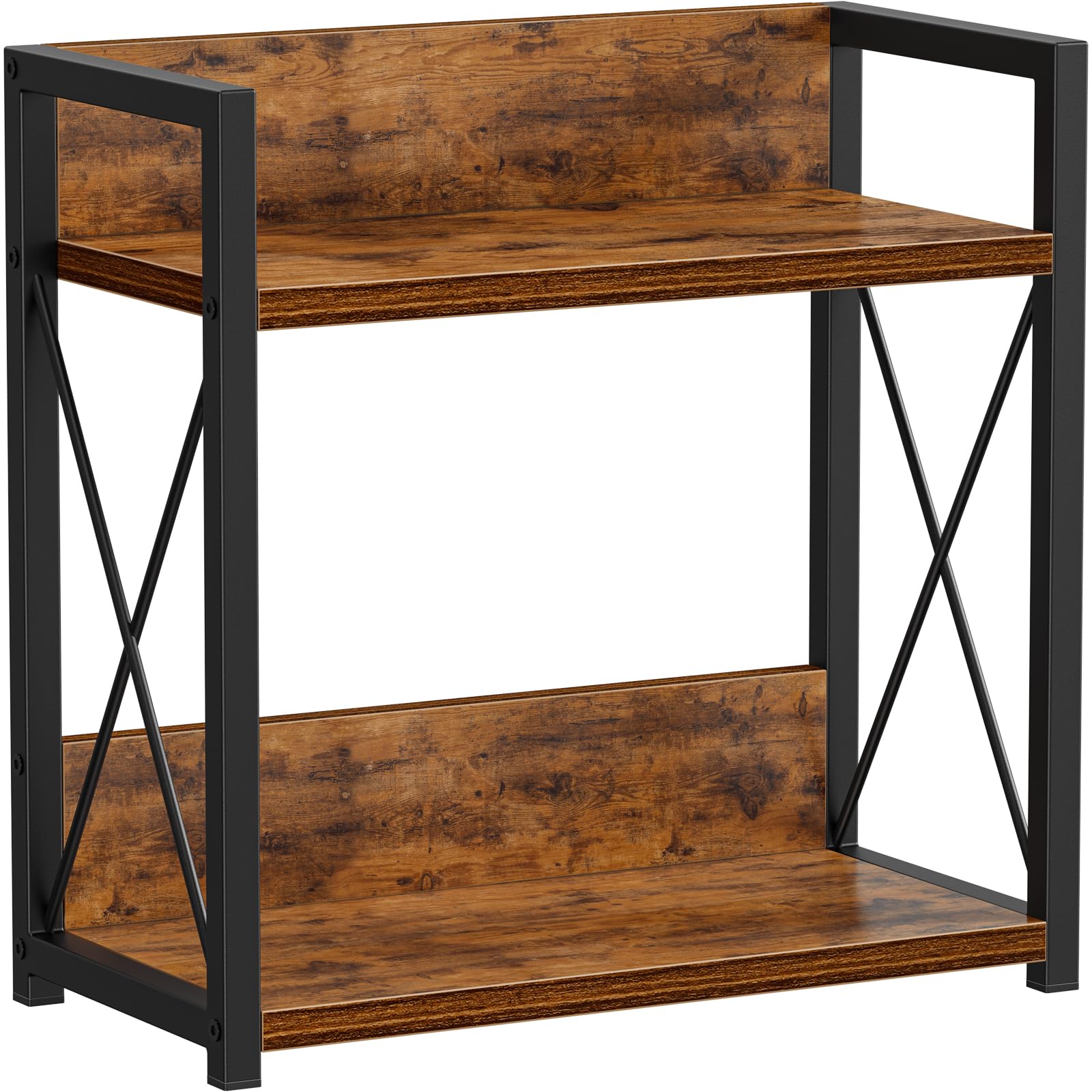 Giikin front view counter shelf showing tidy storage and quick access