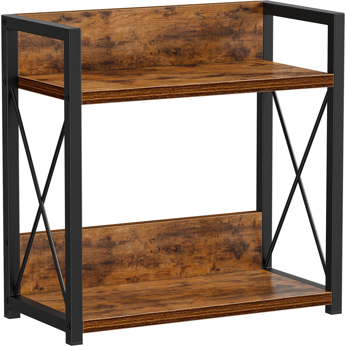 Giikin front view counter shelf showing tidy storage and quick access