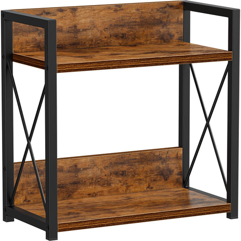 Giikin front view counter shelf showing tidy storage and quick access