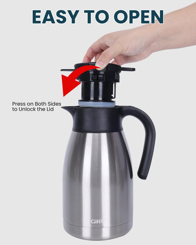 GiNT pouring in use demonstrating single‑hand drip‑free serving benefit