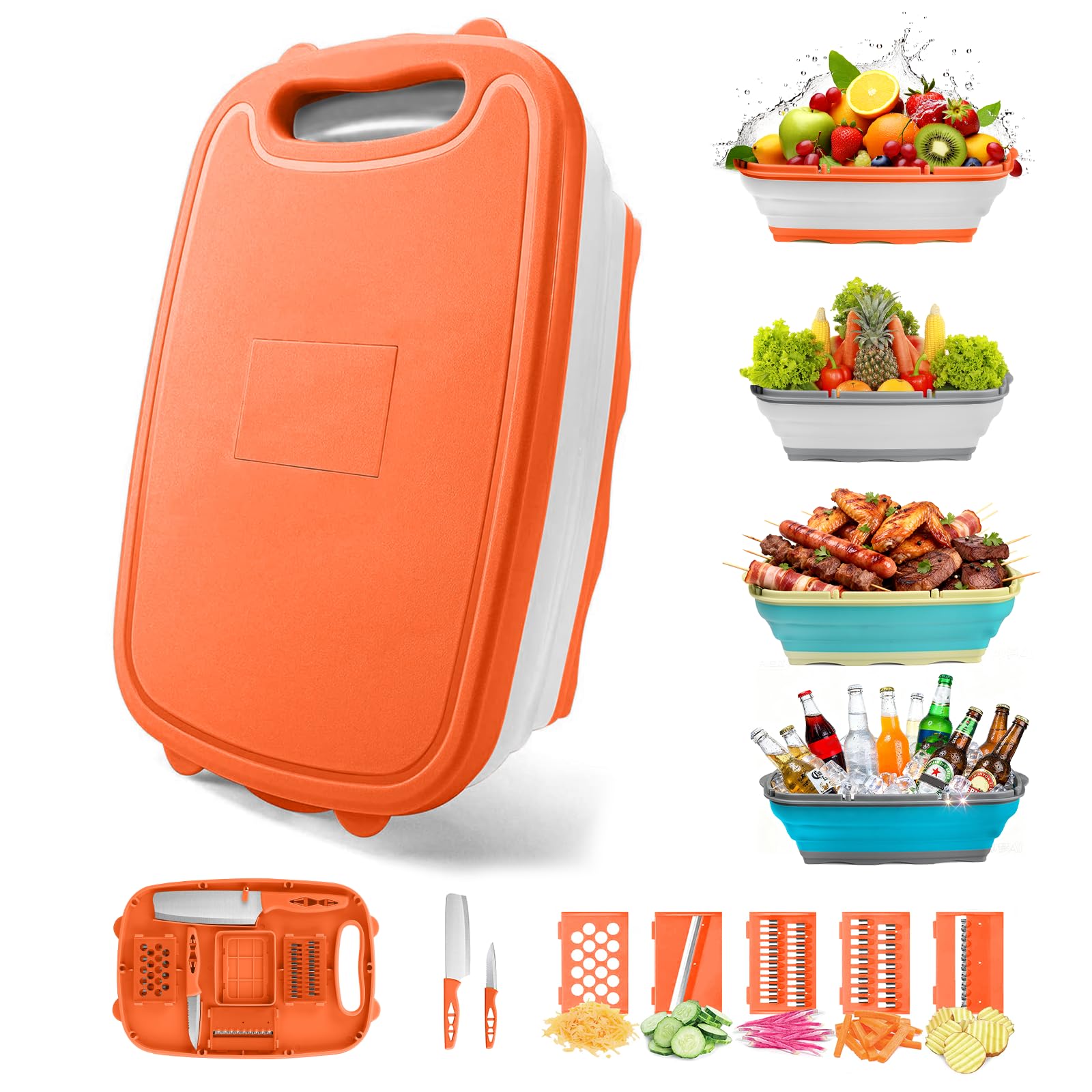 Gintan front view folded compact for easy transport and storage
