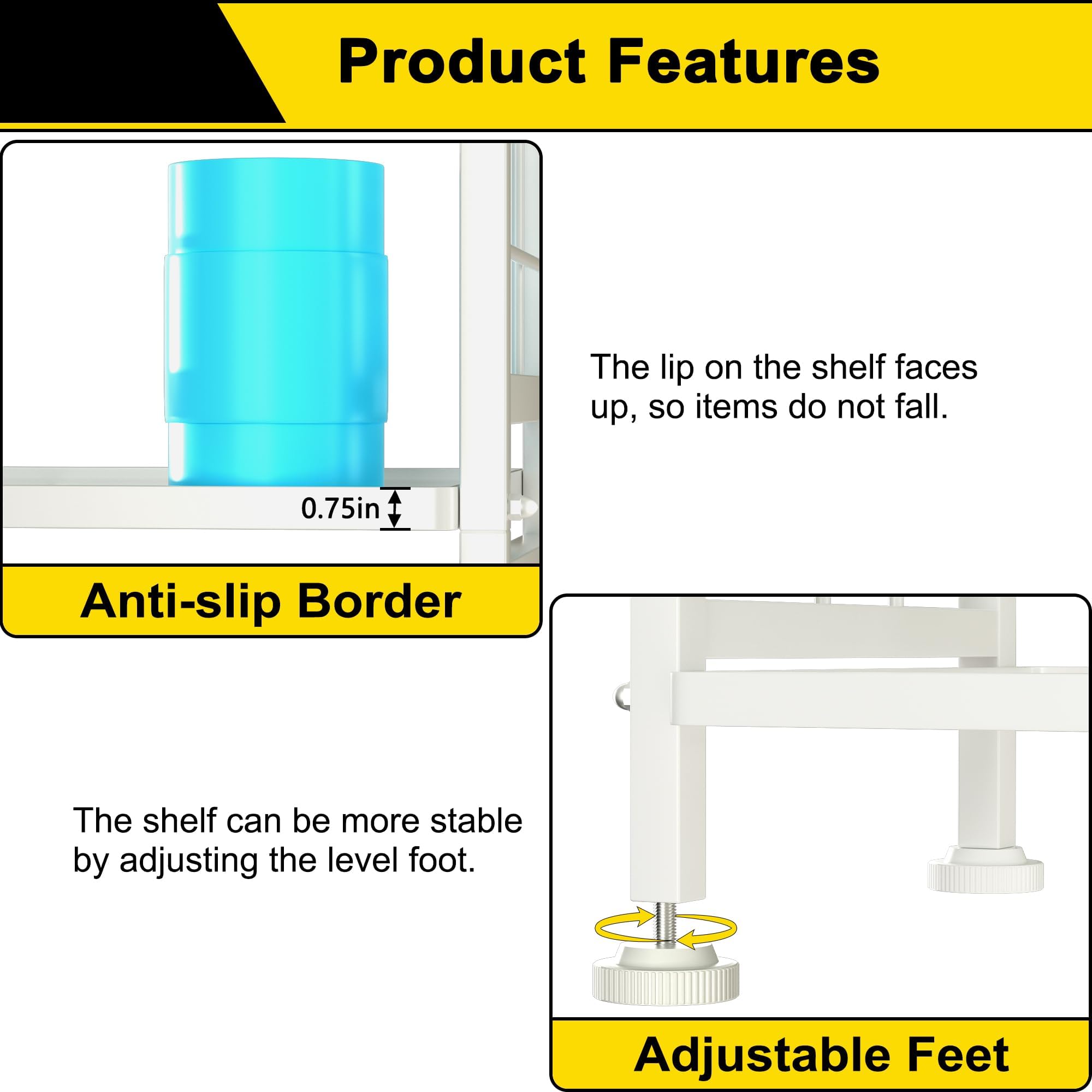 GIOTORENT styled in bathroom and laundry to showcase moisture-resistant storage benefit