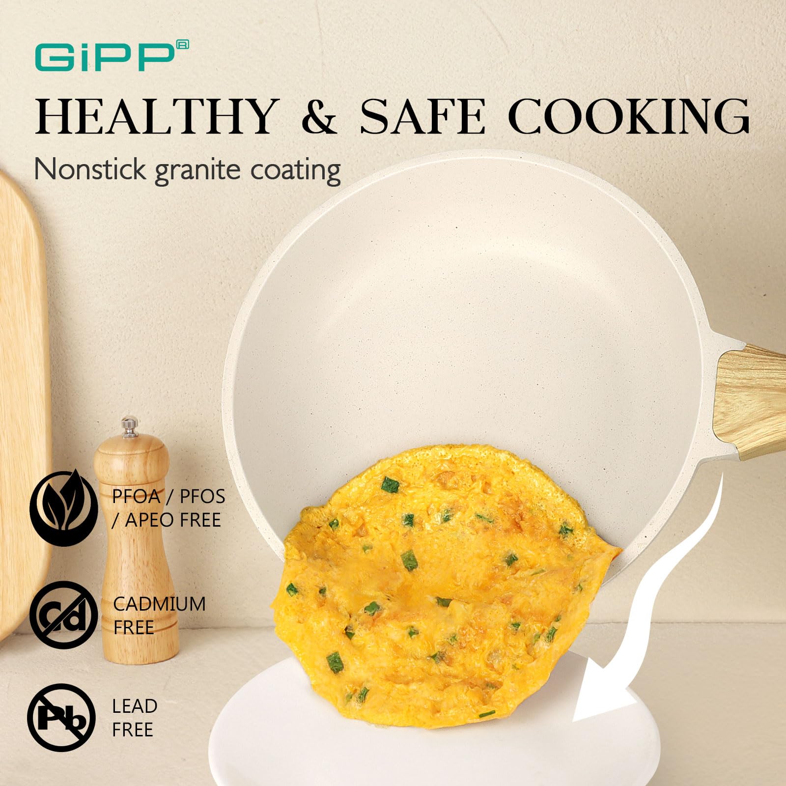 GiPP base cross-section displaying magnetic stainless-steel base for induction