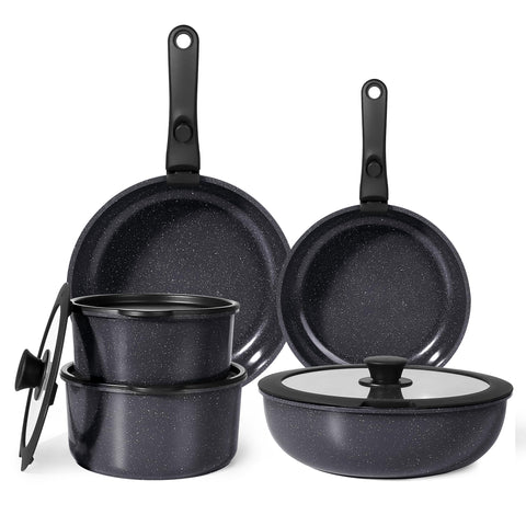 GiPP front view of the full 11-piece set showing neat storage benefit