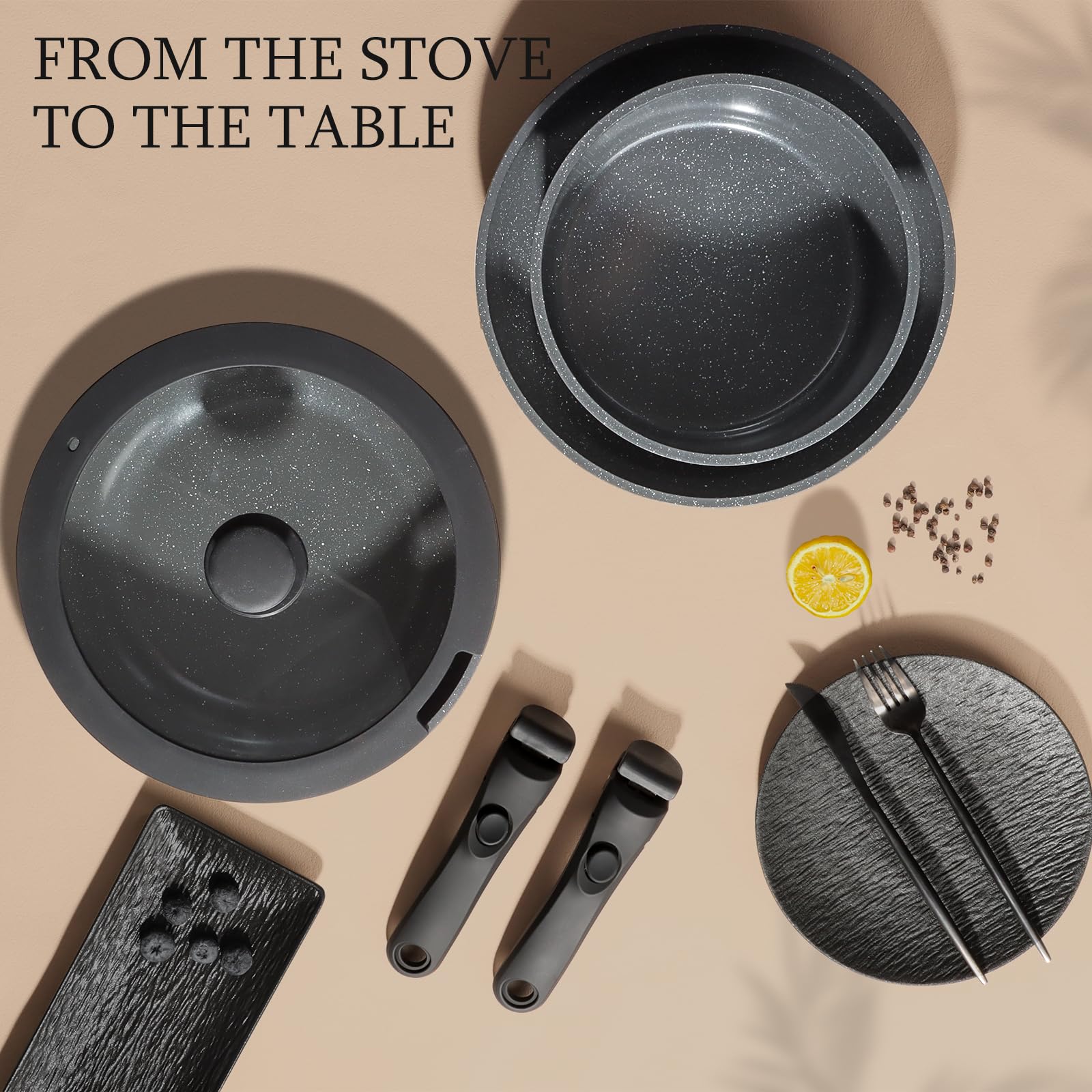GiPP cookware arranged in an RV kitchen highlighting travel convenience