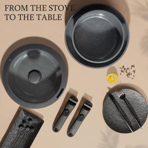 GiPP cookware arranged in an RV kitchen highlighting travel convenience