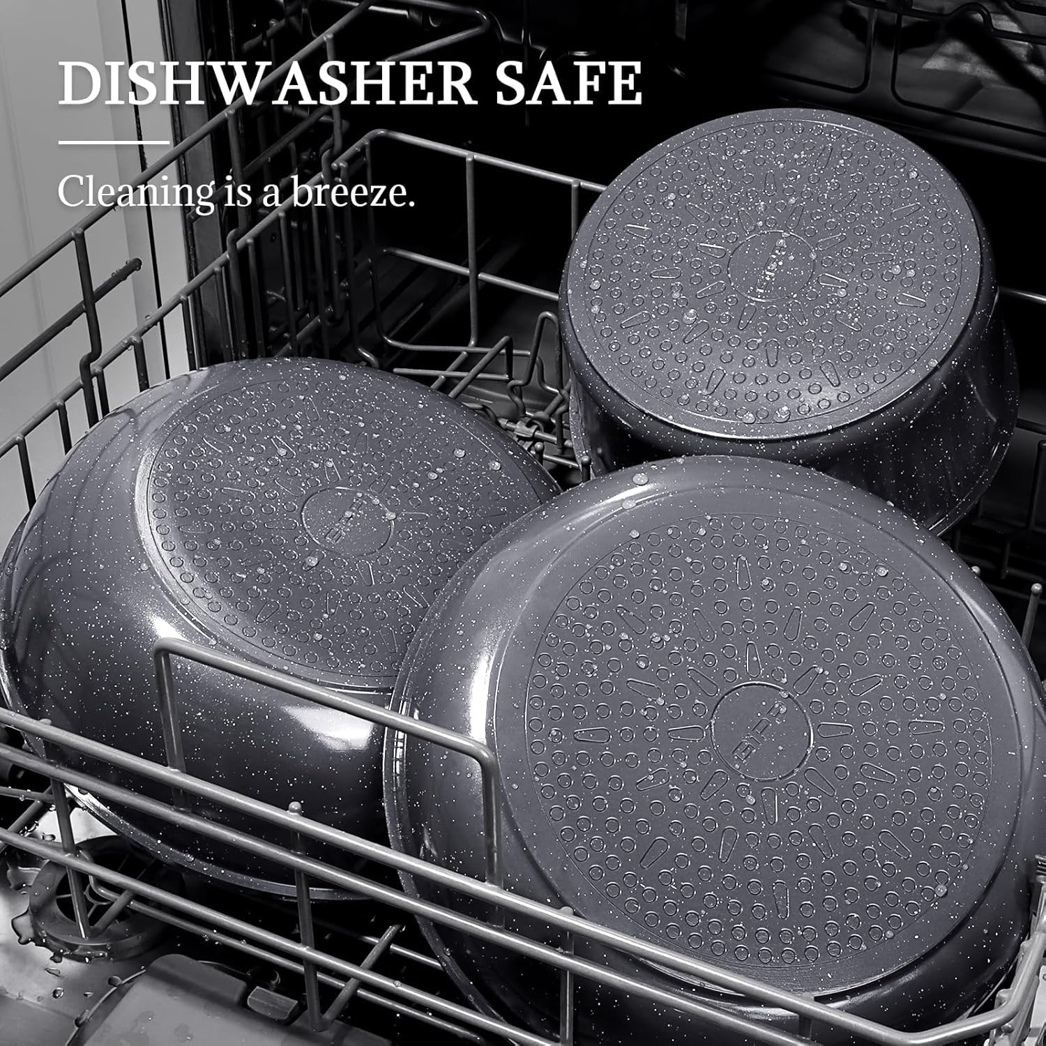 GiPP cookware with handle removed illustrating space-saving and oven readiness
