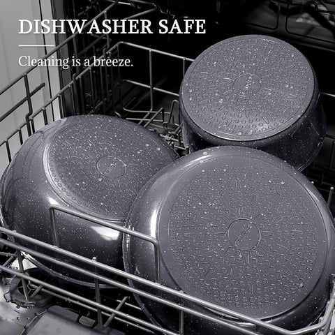 GiPP cookware with handle removed illustrating space-saving and oven readiness