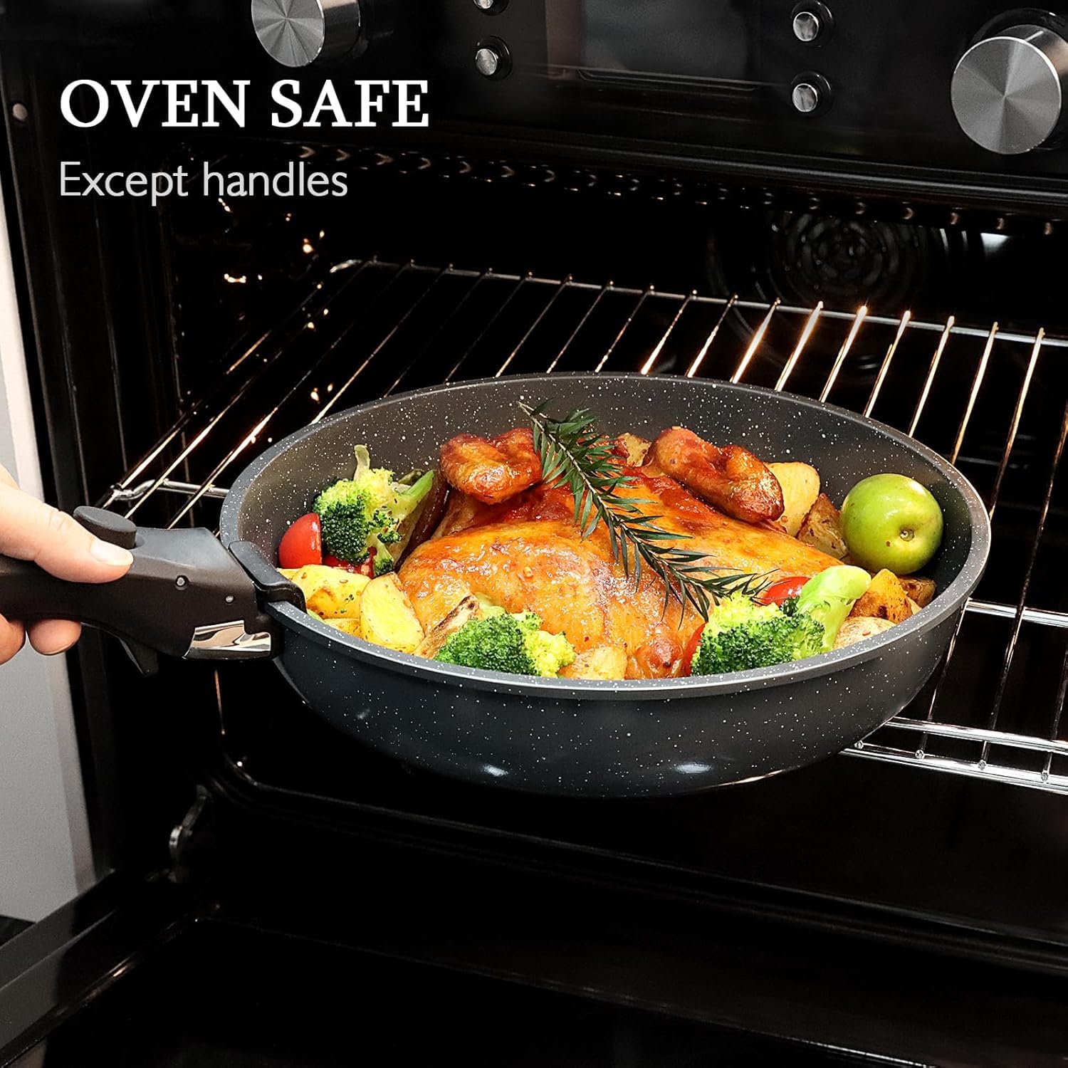 GiPP pans nested together to show 70% space-saving storage benefit