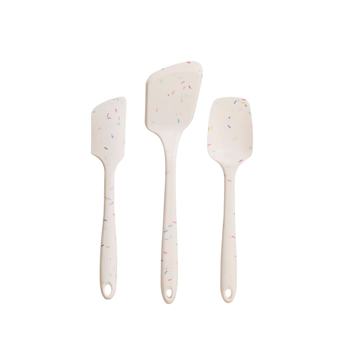 GIR spatula front view showing flexible edge and comfortable grip for precise scraping