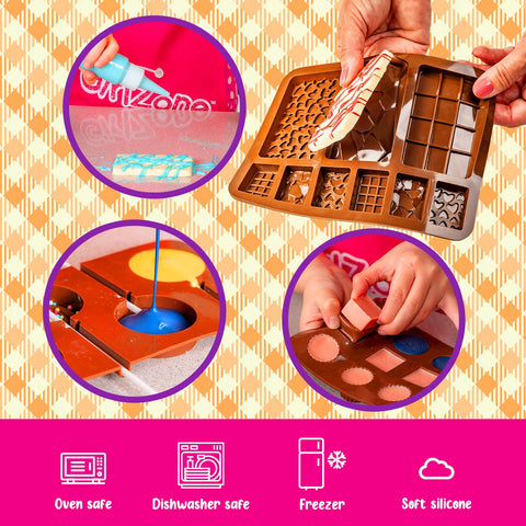 Children using GirlZone kit in kitchen promoting creative learning