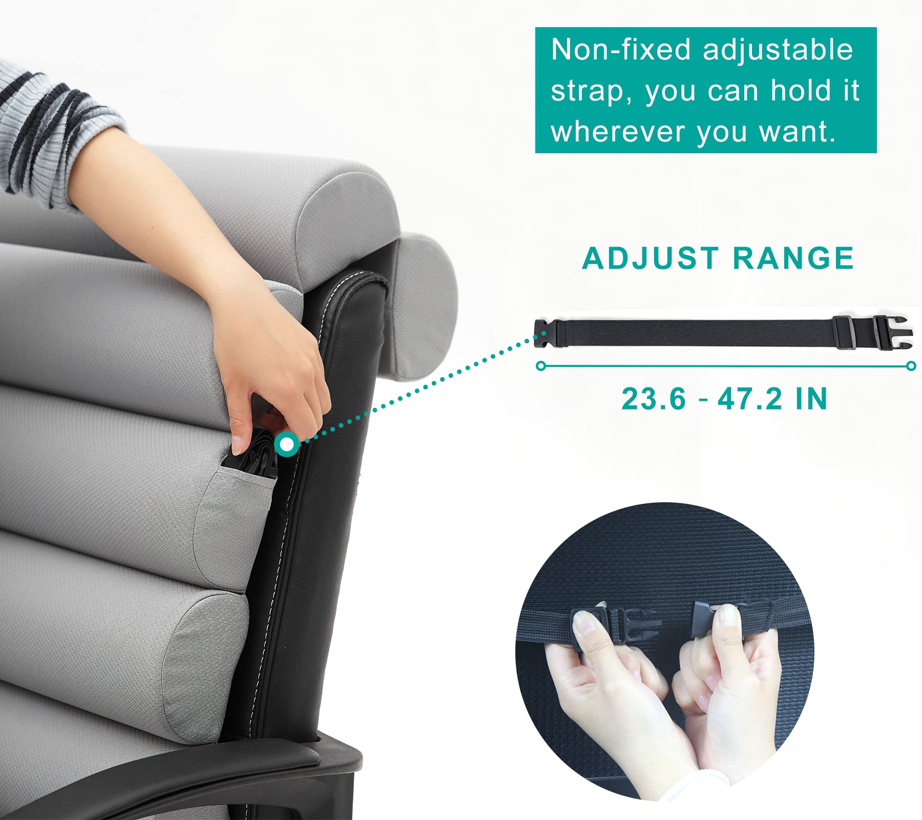 GIVANLEE on sofa lifestyle shot demonstrating relaxed seating support