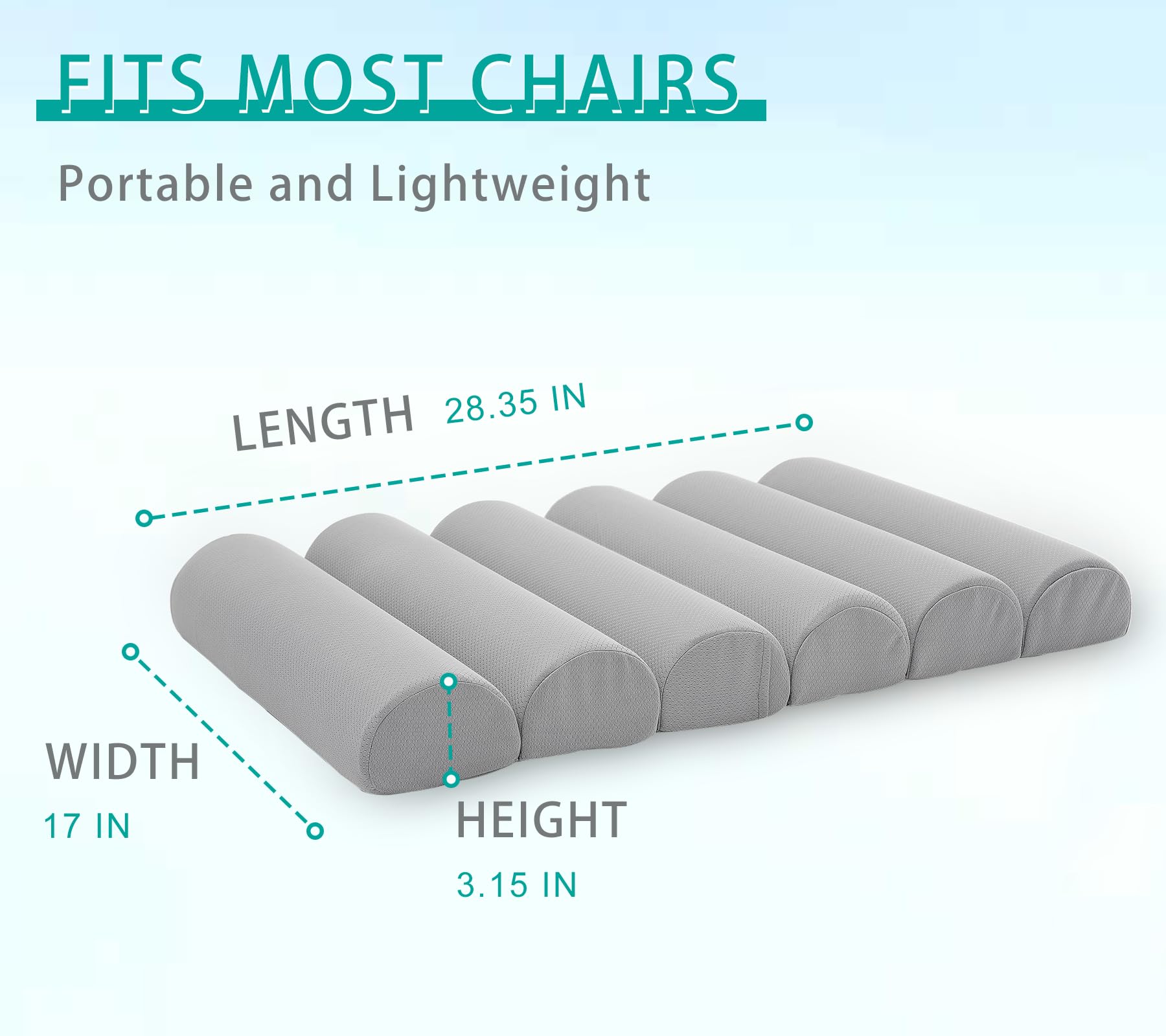 GIVANLEE rolled into a cylinder for compact transport and easy storage