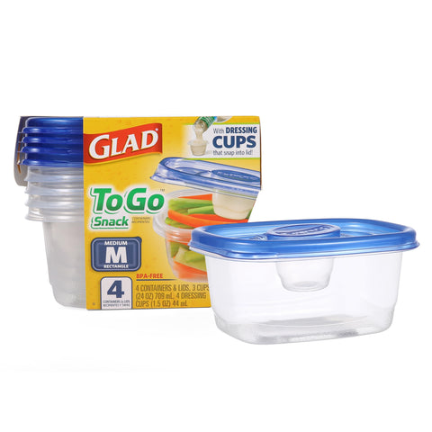 Glad lid and cup on top-rack dishwasher showing easy-clean benefit