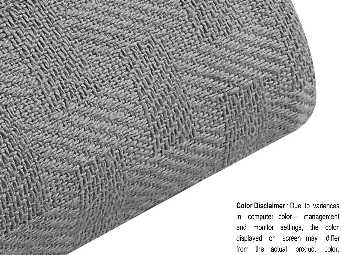 GLAMBURG close-up of basket weave texture highlighting soft cotton comfort