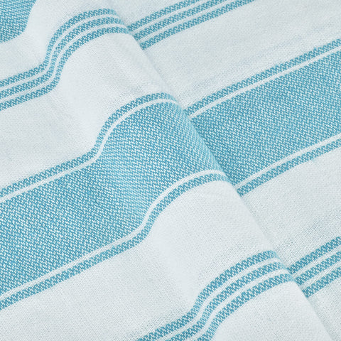 GLAMBURG full-size towel laid flat illustrating large 36x71-inch coverage benefit