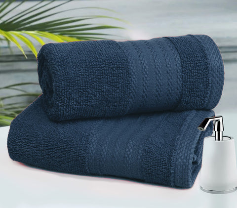 GLAMBURG towel beside ruler showing 27x54 inches size for accurate scale
