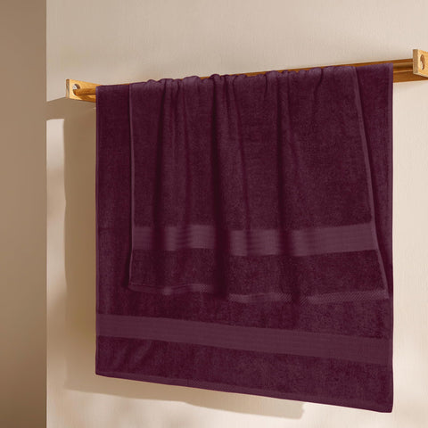 GLAMBURG towel wrapped on person after shower demonstrating full coverage comfort
