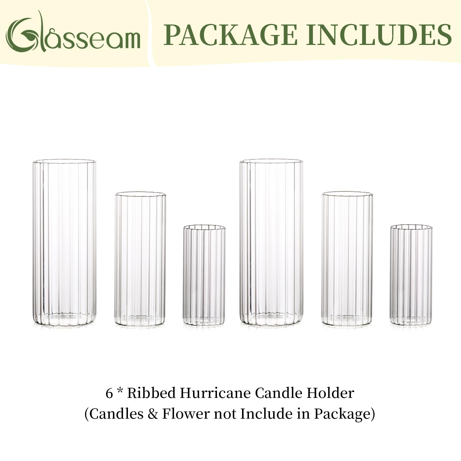 Glasseam glass edge and label detail highlighting quality finish and safe use benefit