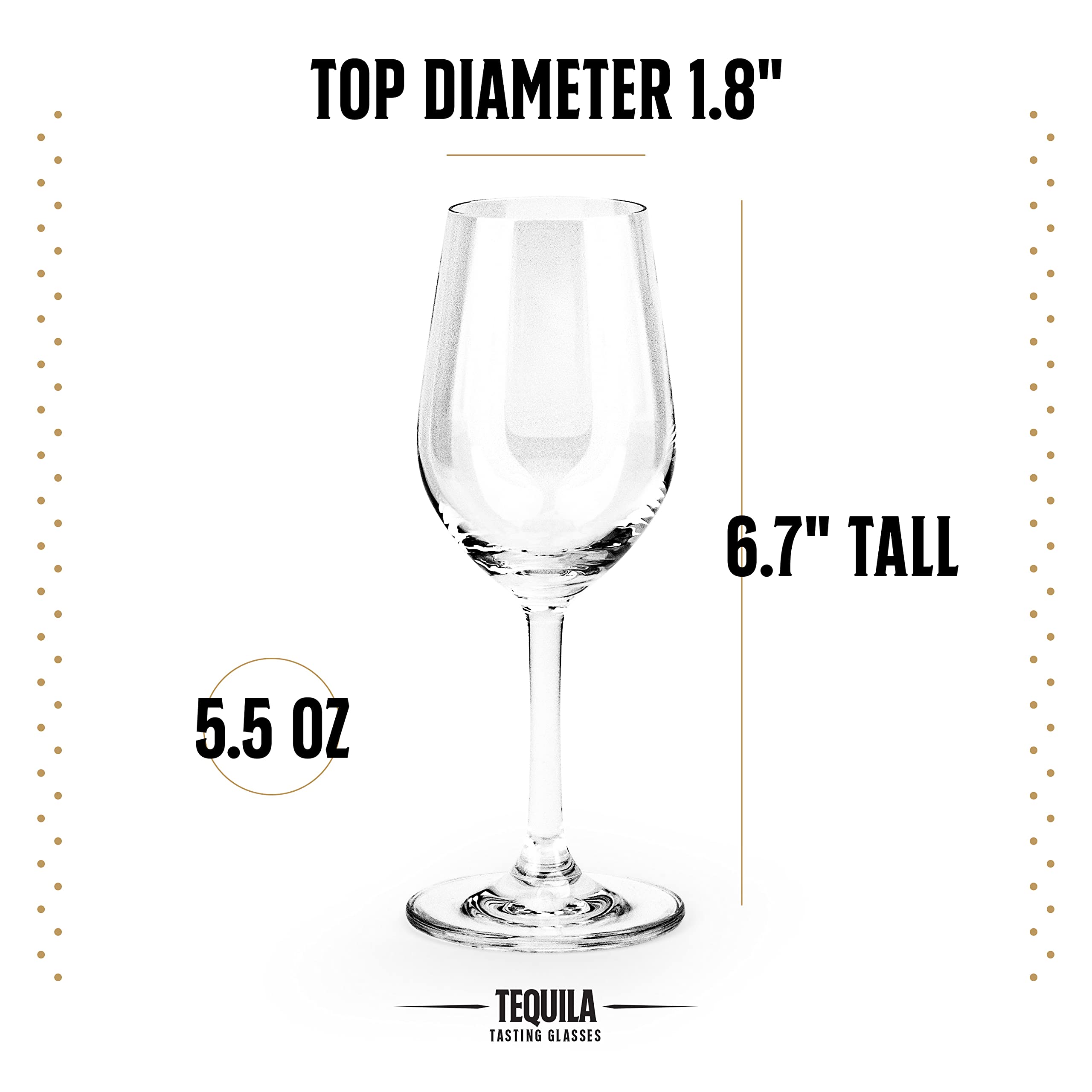 GLASSIQUE CADEAU held in hand to show scale and ergonomic stem benefit