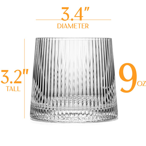 GLASSIQUE CADEAU ribbed close-up highlighting texture and better grip for cocktails