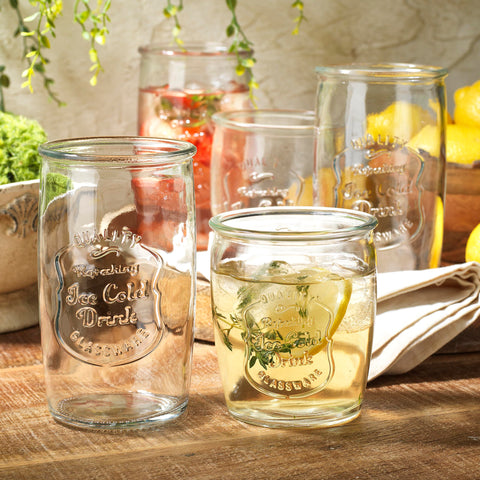 Glaver's 13 oz whiskey tumbler front view perfect for spirits and small cocktails