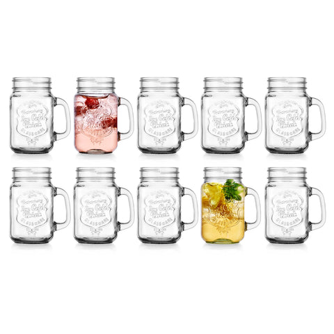 Glaver's jar being rinsed illustrating easy cleaning and dishwasher compatibility