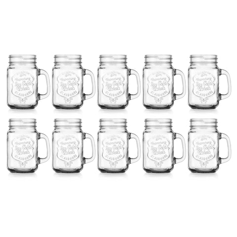 Glaver's lifestyle table display with jars showcasing stylish serving and presentation