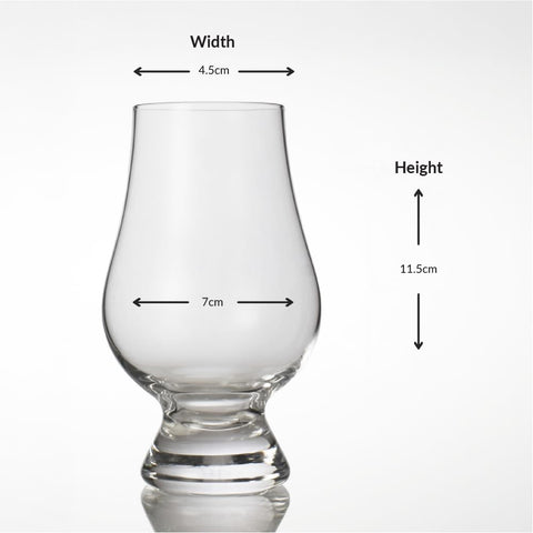 GLENCAIRN two glasses neatly arranged inside presentation box, ready to gift