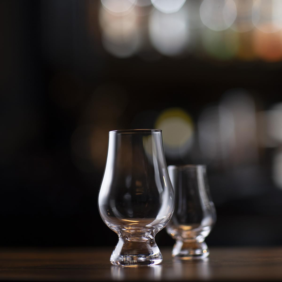GLENCAIRN glass in hand demonstrating comfortable fit and better nosing benefit