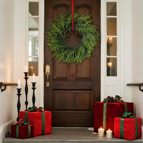 GLIDLION mantel styling showing versatile indoor decor options
