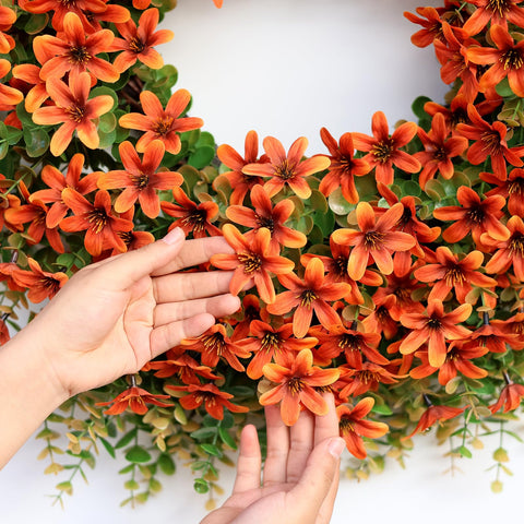 GLIDLION mantel display styled for Thanksgiving enhances indoor ambience