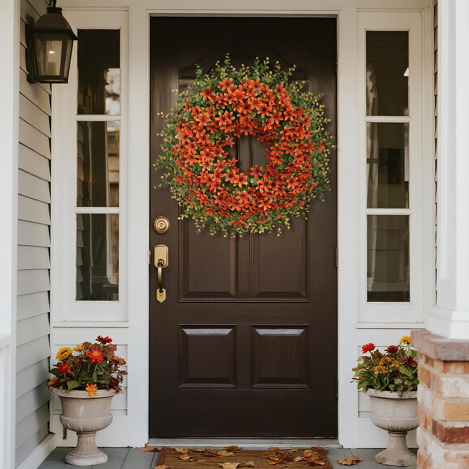 GLIDLION side profile displays wreath thickness and lush full form