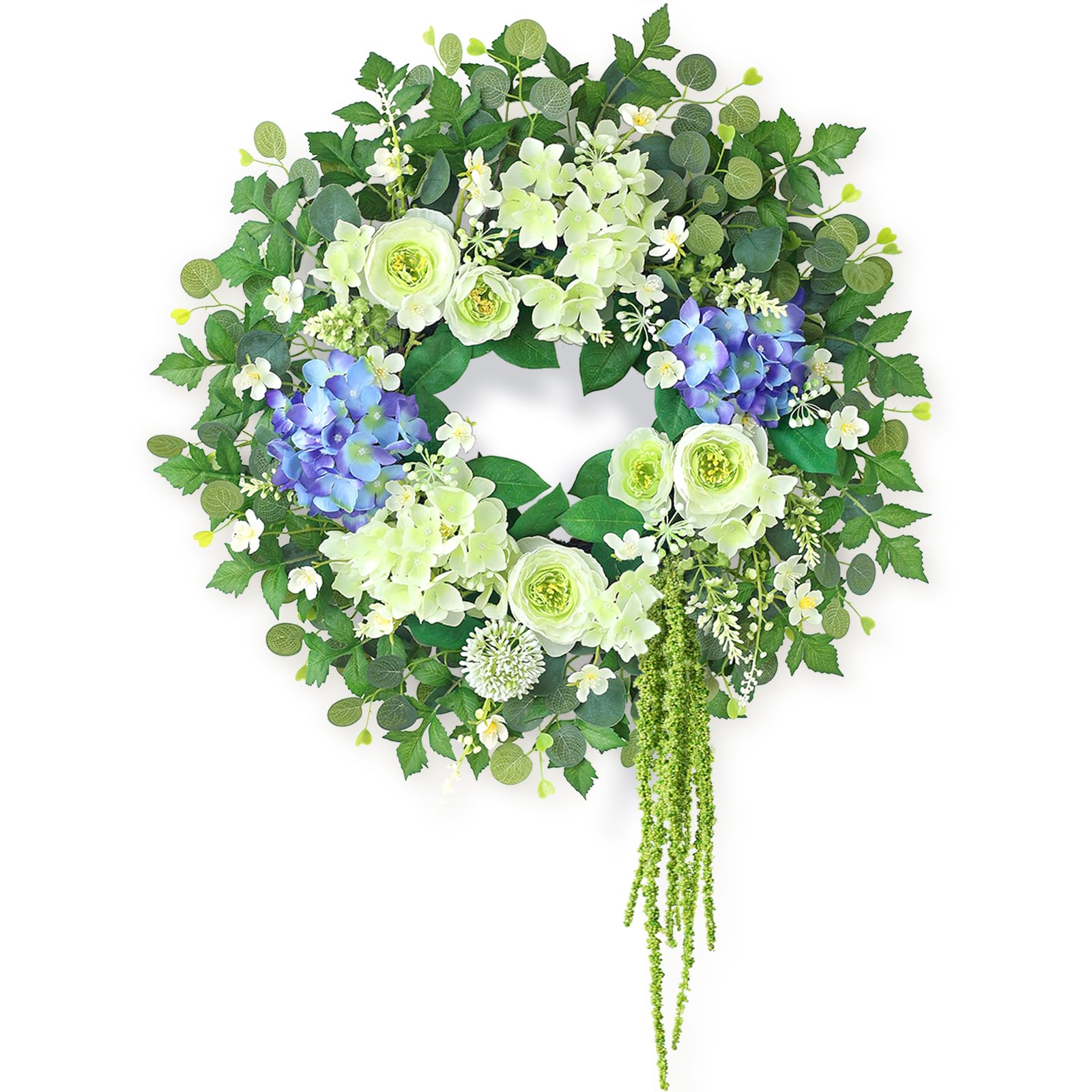 GLIDLION wreath on front door showing welcoming curb appeal