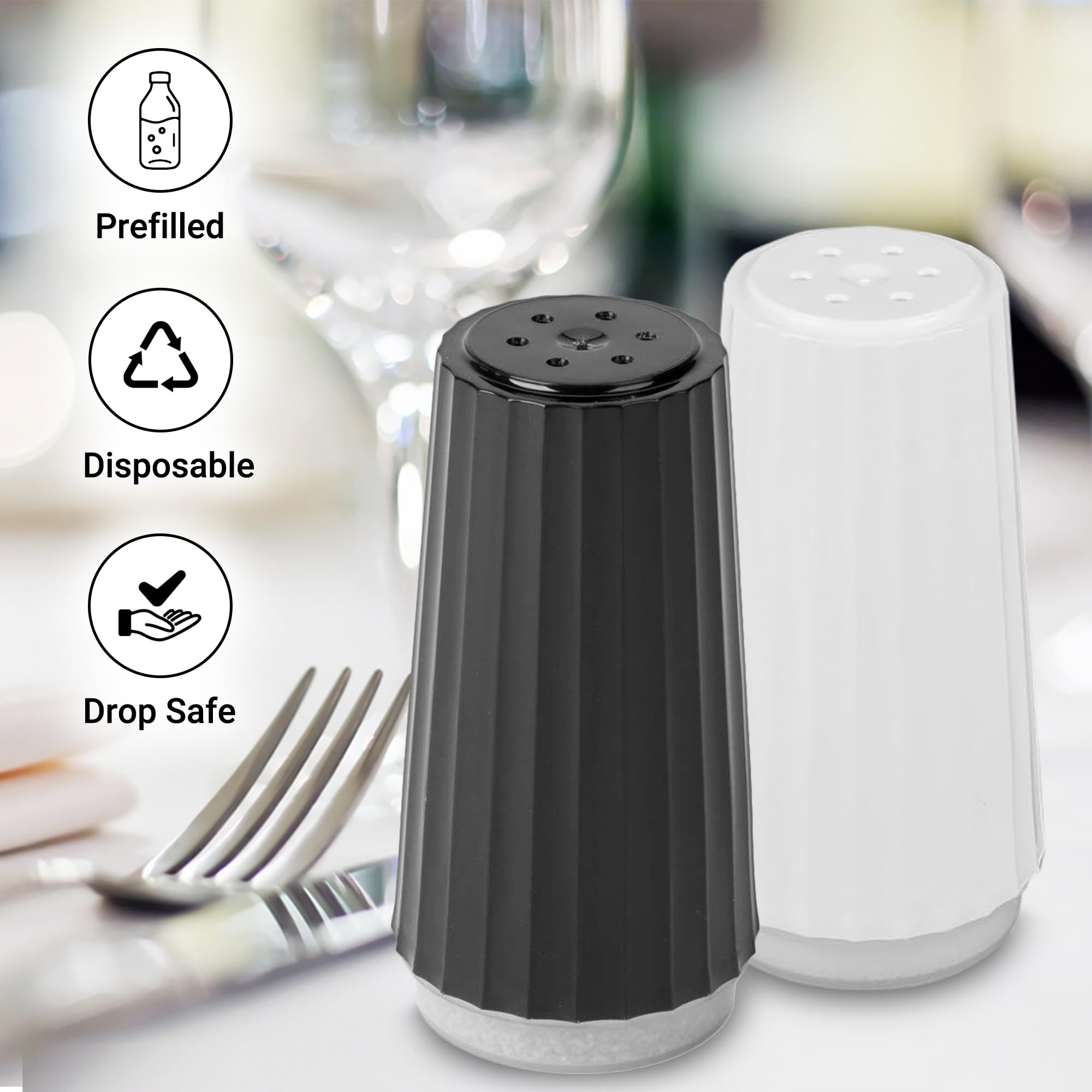 GLOBAL BASICS plastic body texture close-up illustrating durable, shatter-resistant design