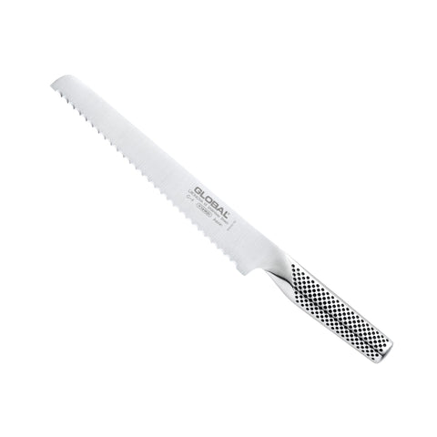 Global G-9 front profile showing full 8.75 inch blade and ergonomic balance
