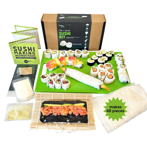 Global Grub front packaging showing kit contents and convenience