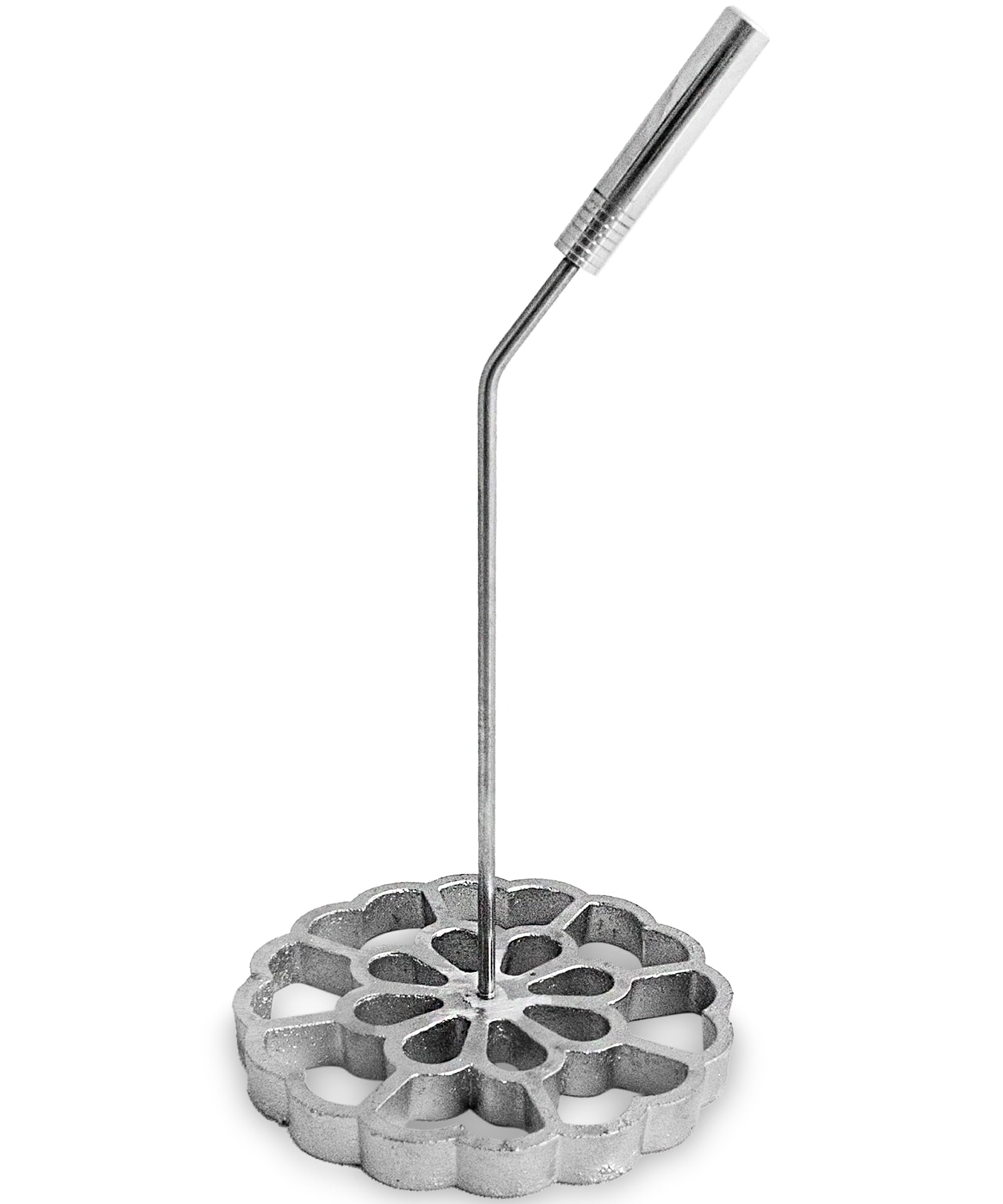 GLOBE ROCKET front view of bunuelos mold showing shape and size benefit