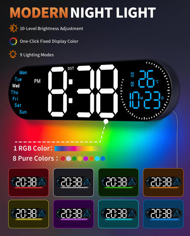 GLOKUUCA remote control with labeled buttons offering convenient hands-free adjustments