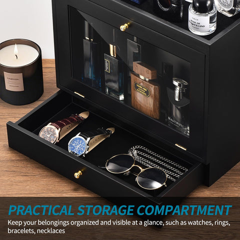GLOKUUCA top storage with accessories organizing daily grooming essentials